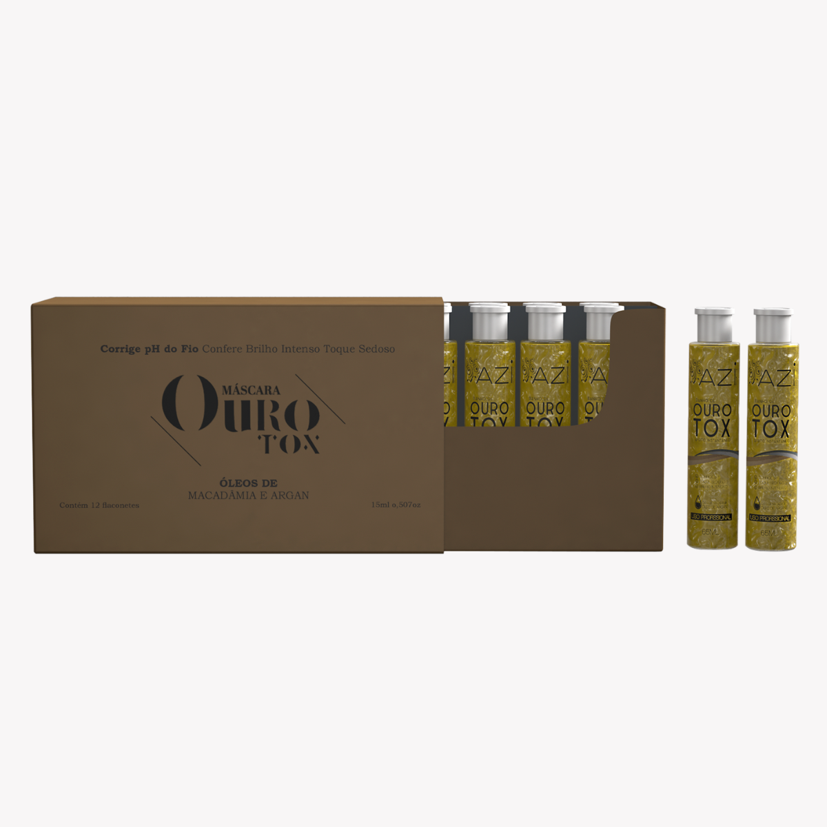Máscara Ouro Tox – Ampola 15 ml – Loja Azi Cosméticos
