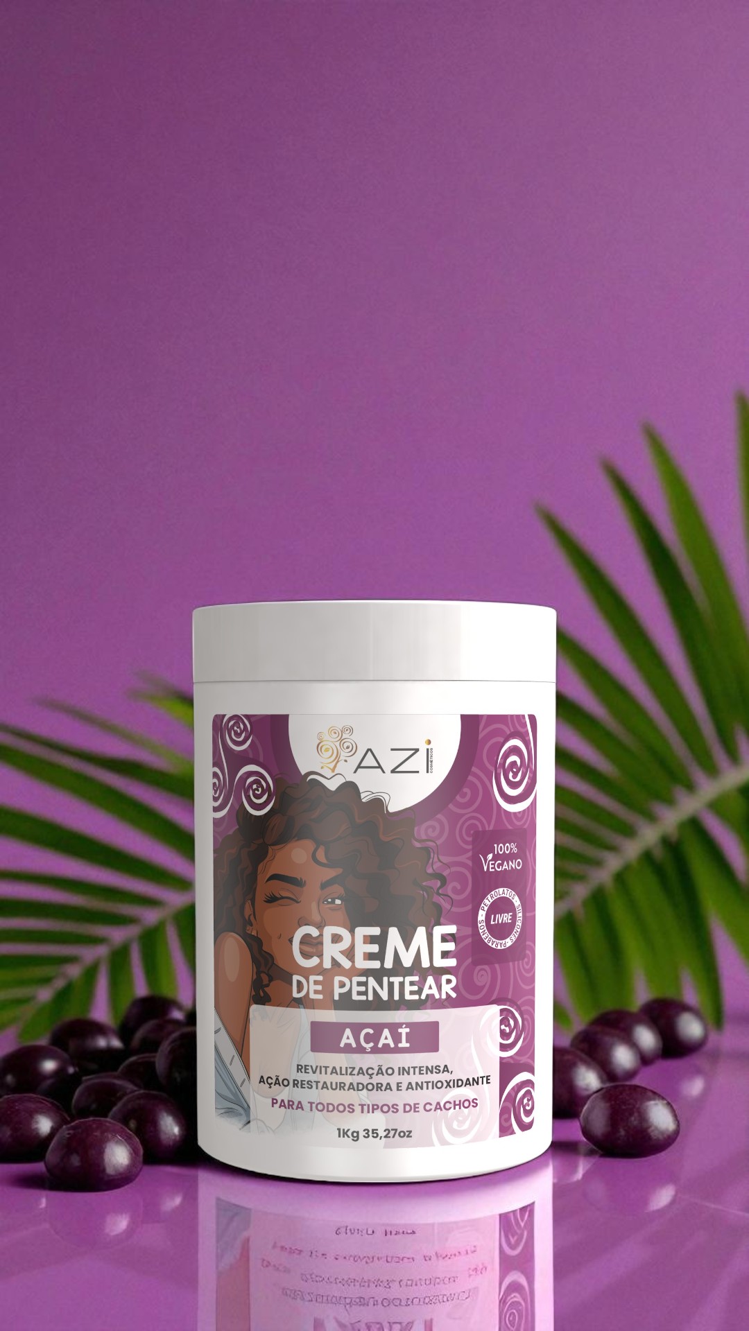 Creme de Pentear - AÇAÍ - Imagem 3